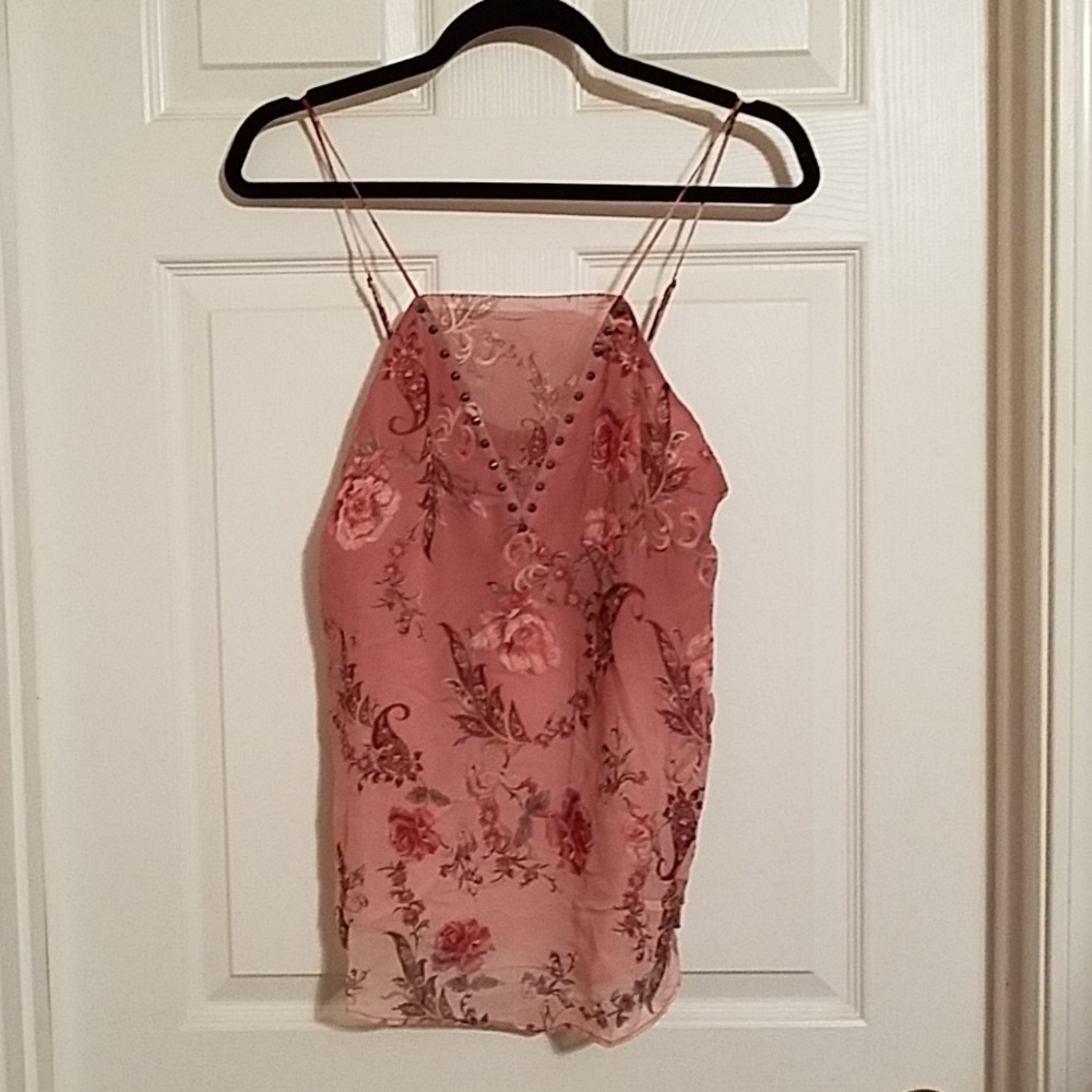 Haute Hippie Silk Tank/Cami